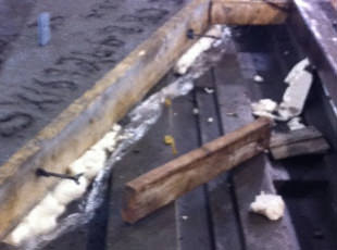 Sealing precast concrete forms