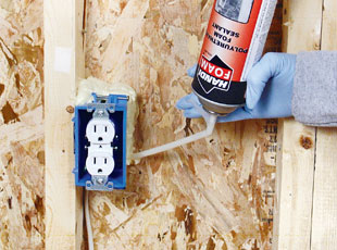 Sealing Electrical Outlets